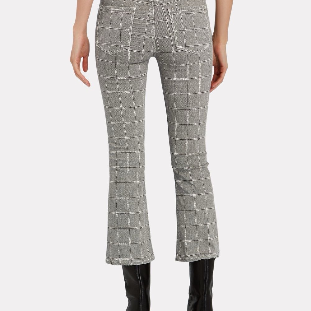 Frame Le Crop Mini Boot Printed‎ Pants- 25